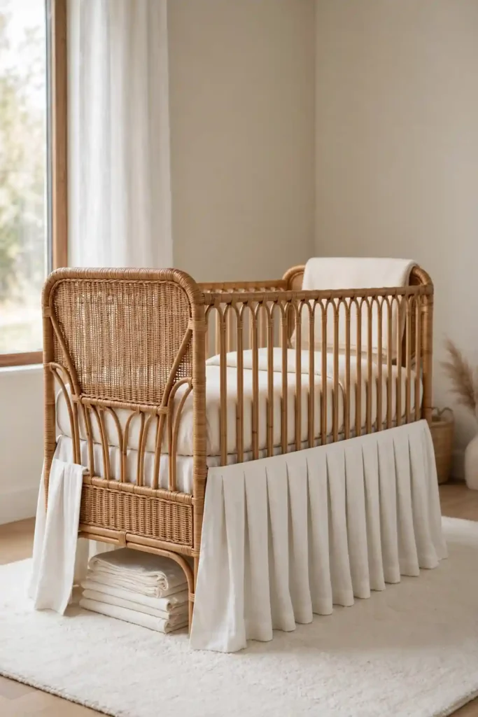 Tailored Crib Skirt
