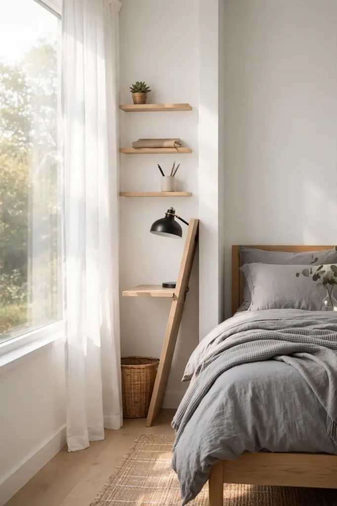 Slim Leaning Desks