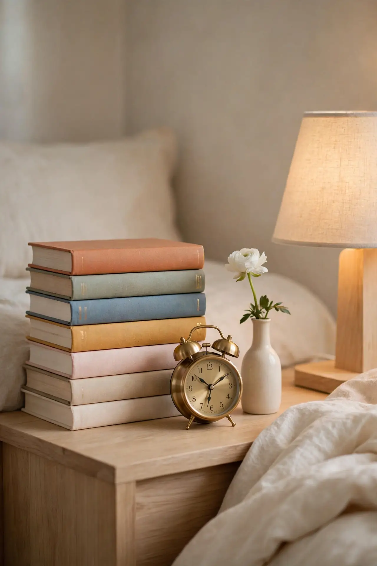 Stacked Book Tower