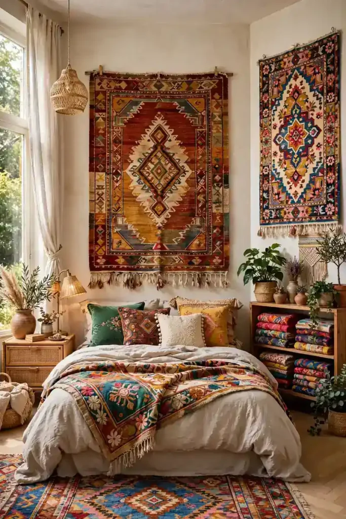 Hanging Rug Displays