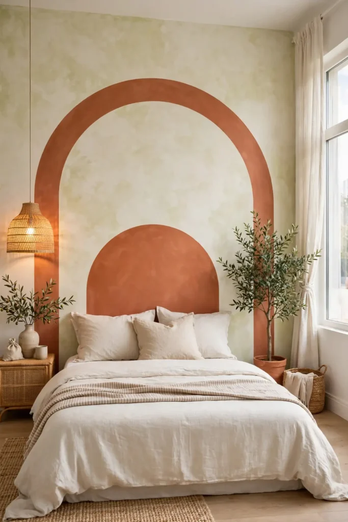 Painted Arch Headboards