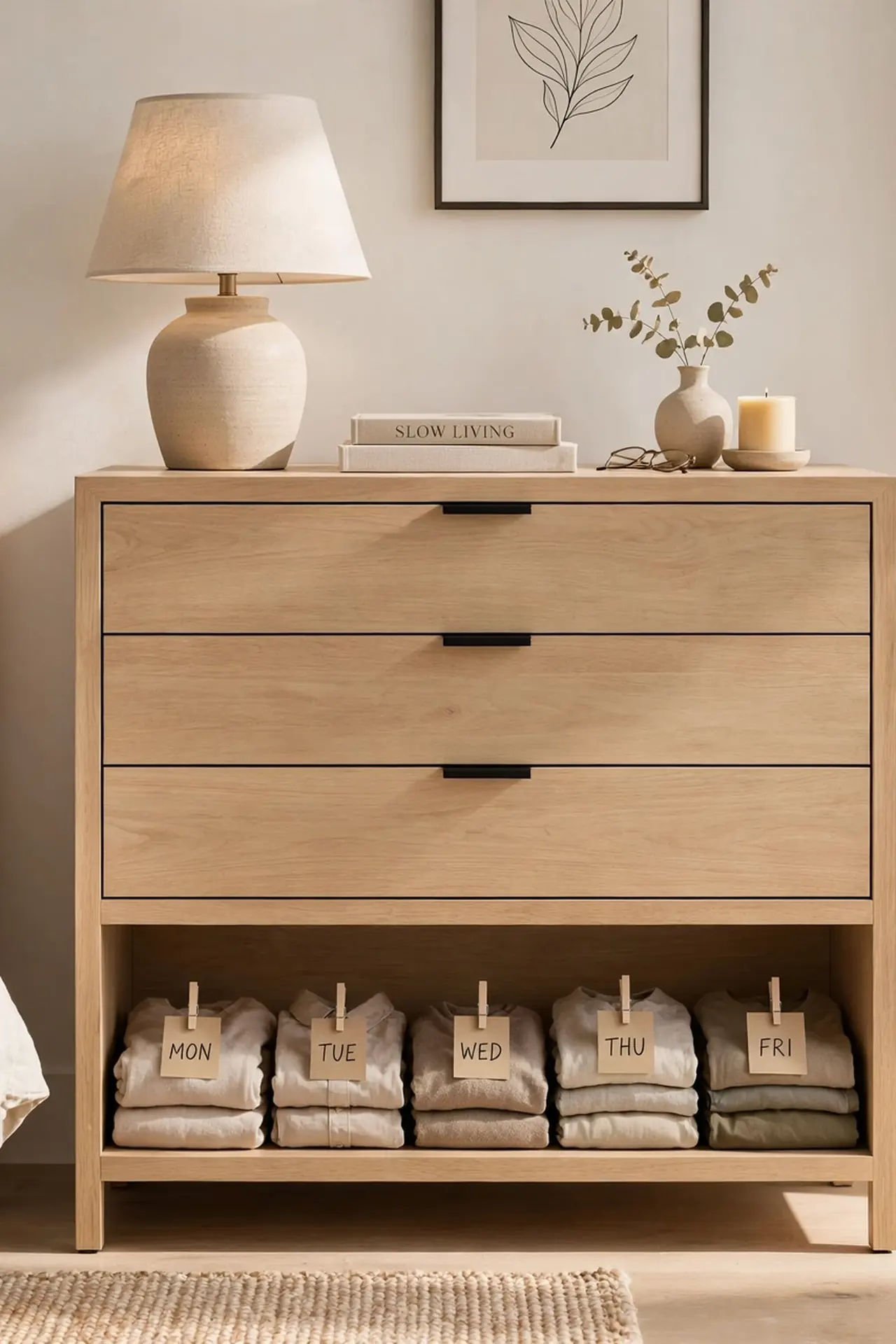 Nightstand Closet Combo