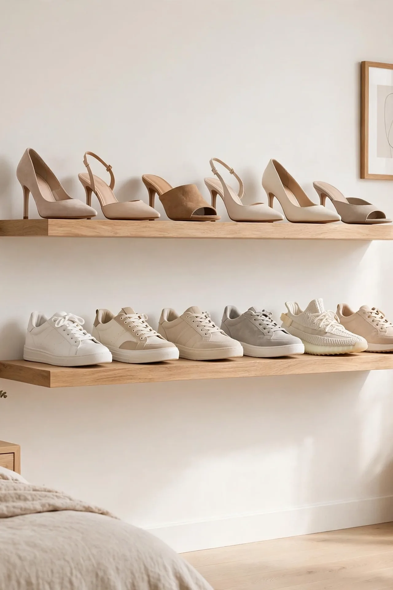 Shoe Shelf Showcase