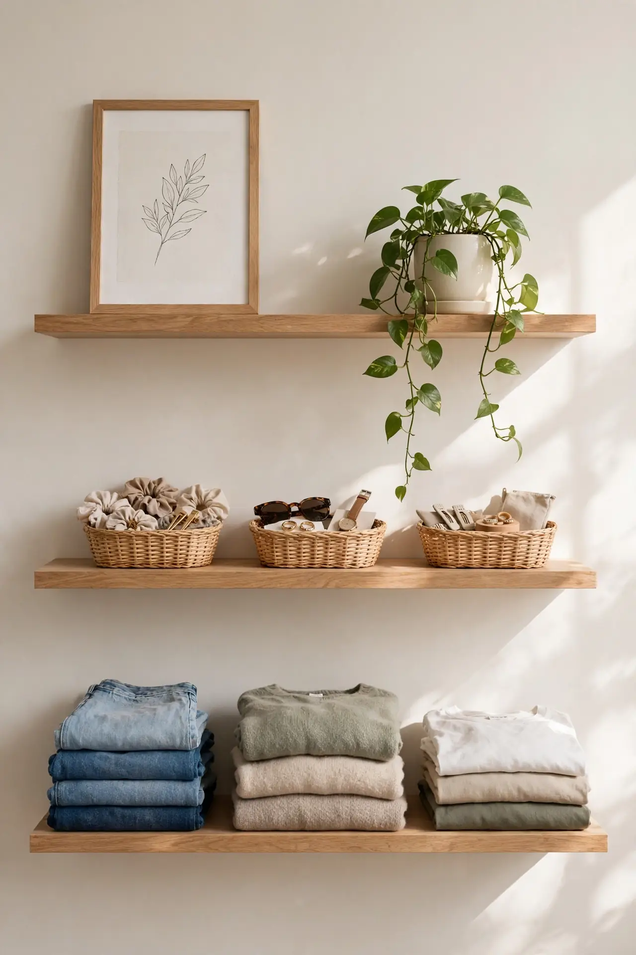 Floating Shelf Stacks