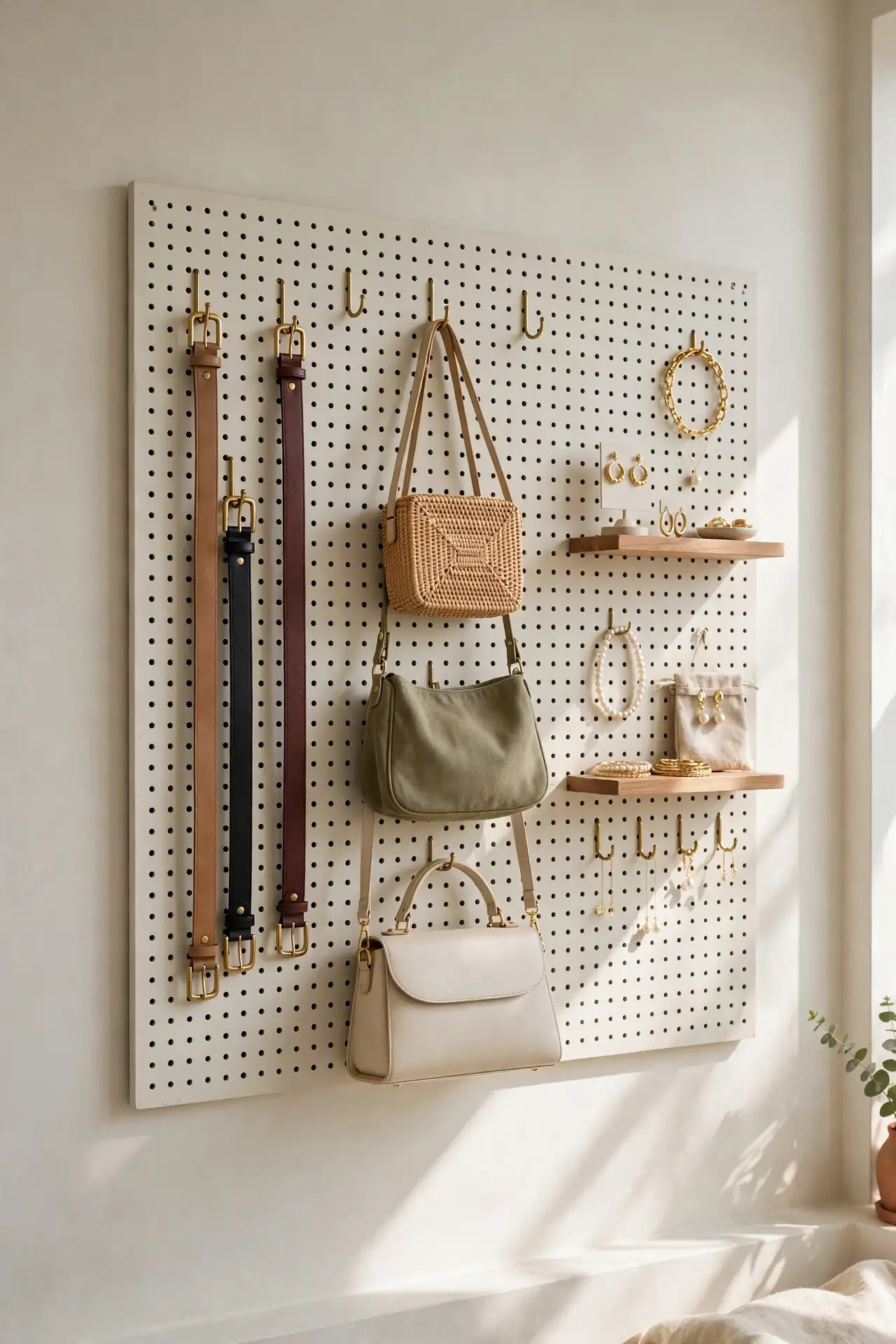Pegboard Storage Walls