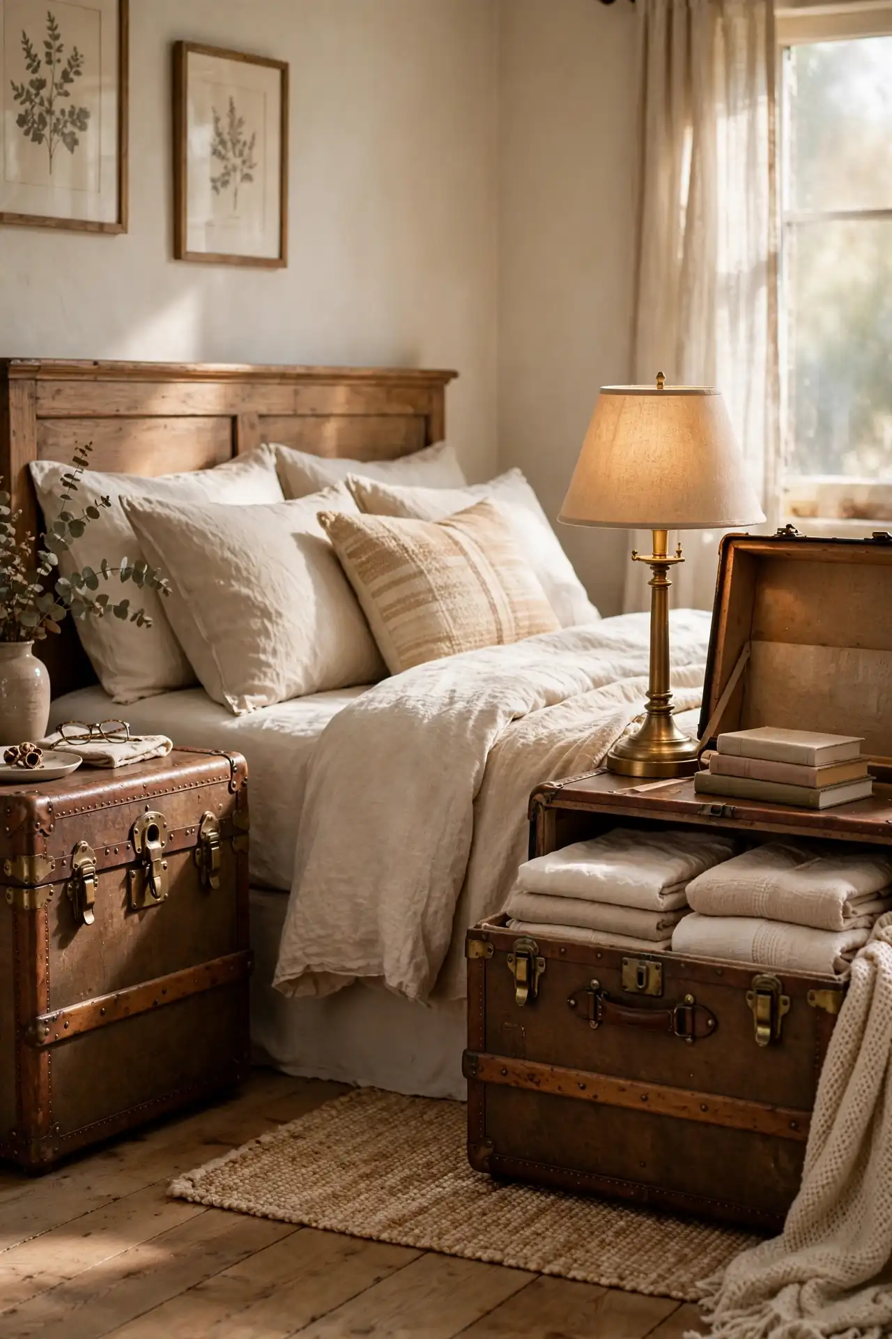 Trunk Bedside Tables