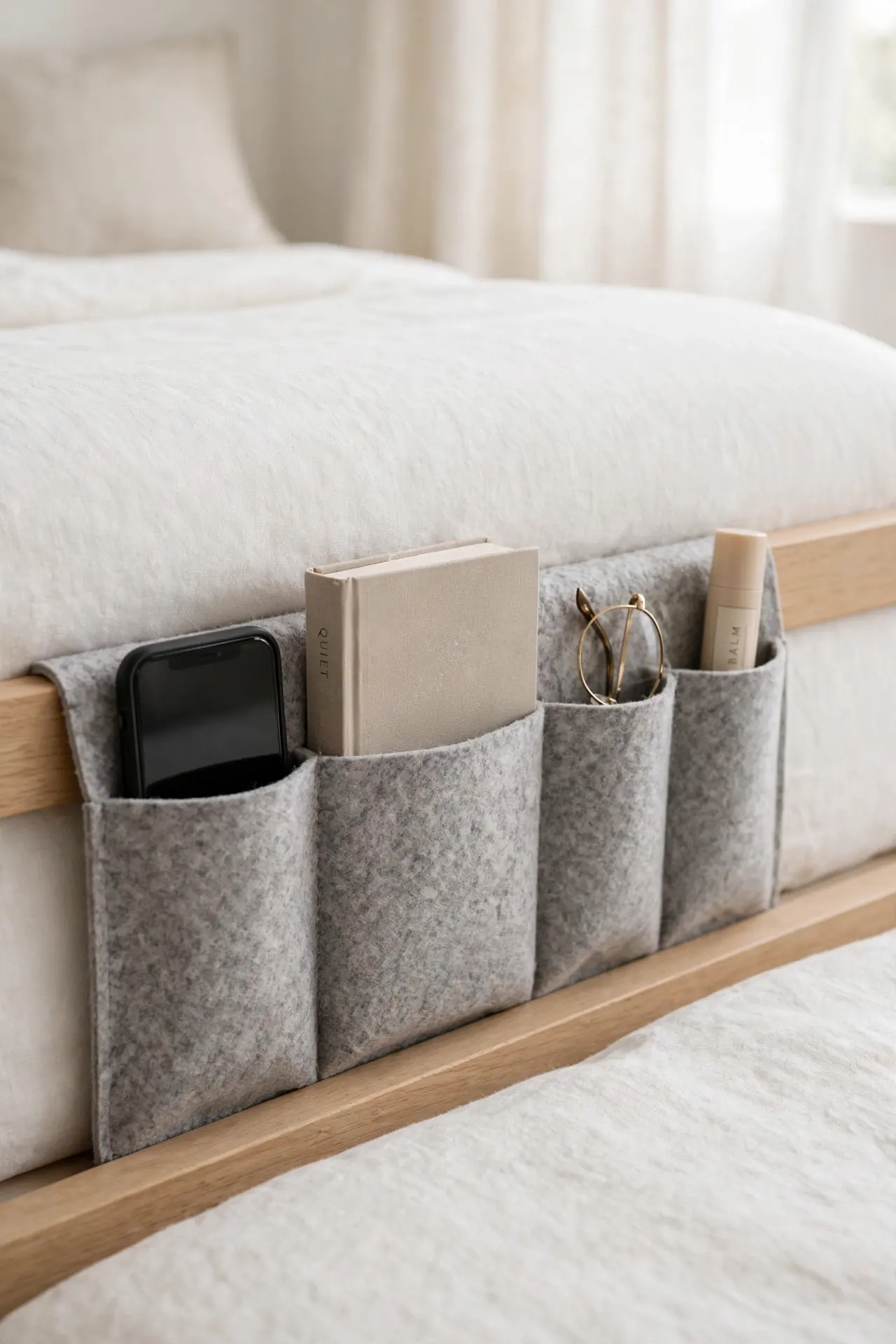 Bedside Caddy Pockets