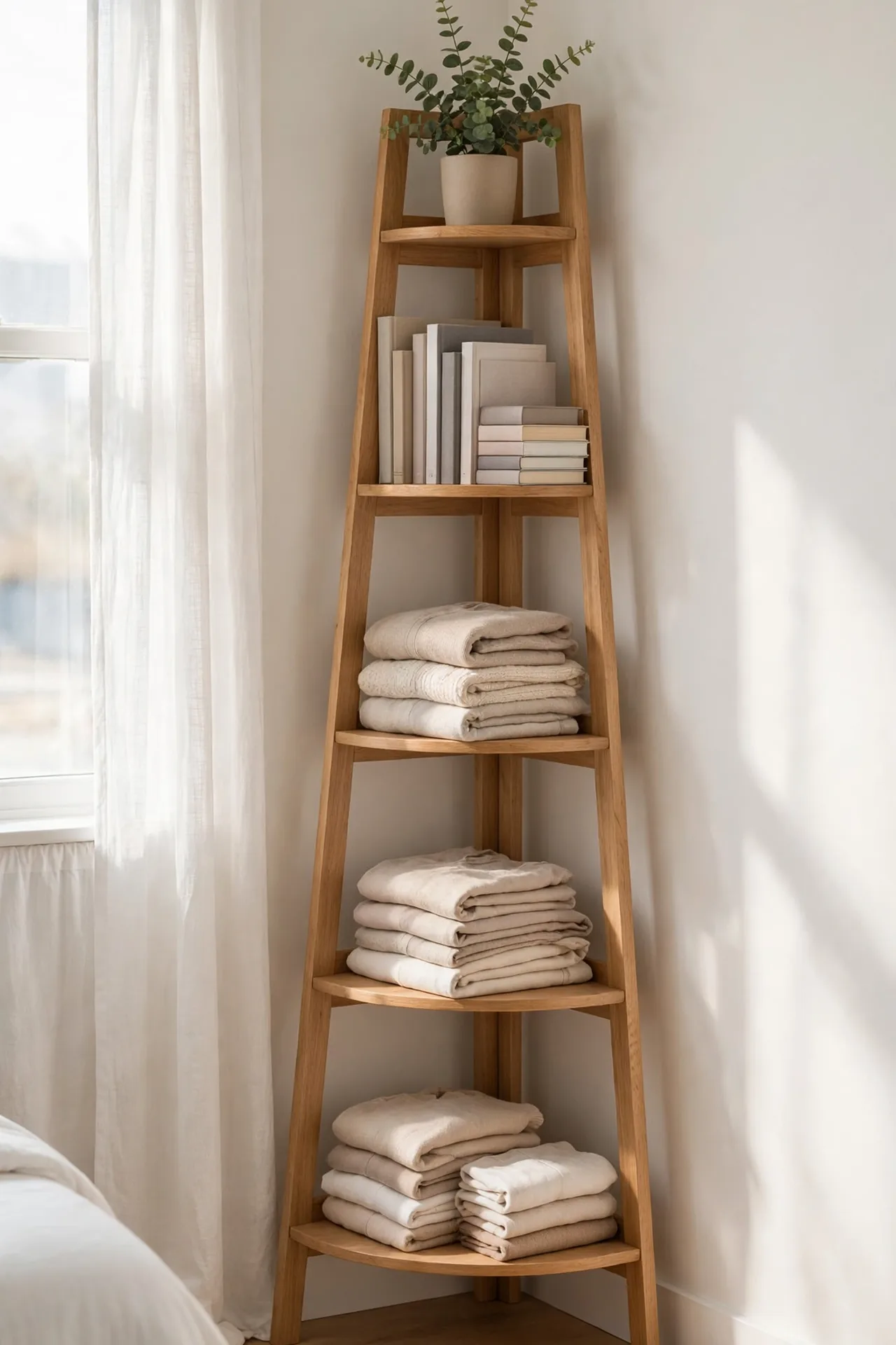 Corner Shelf Tower