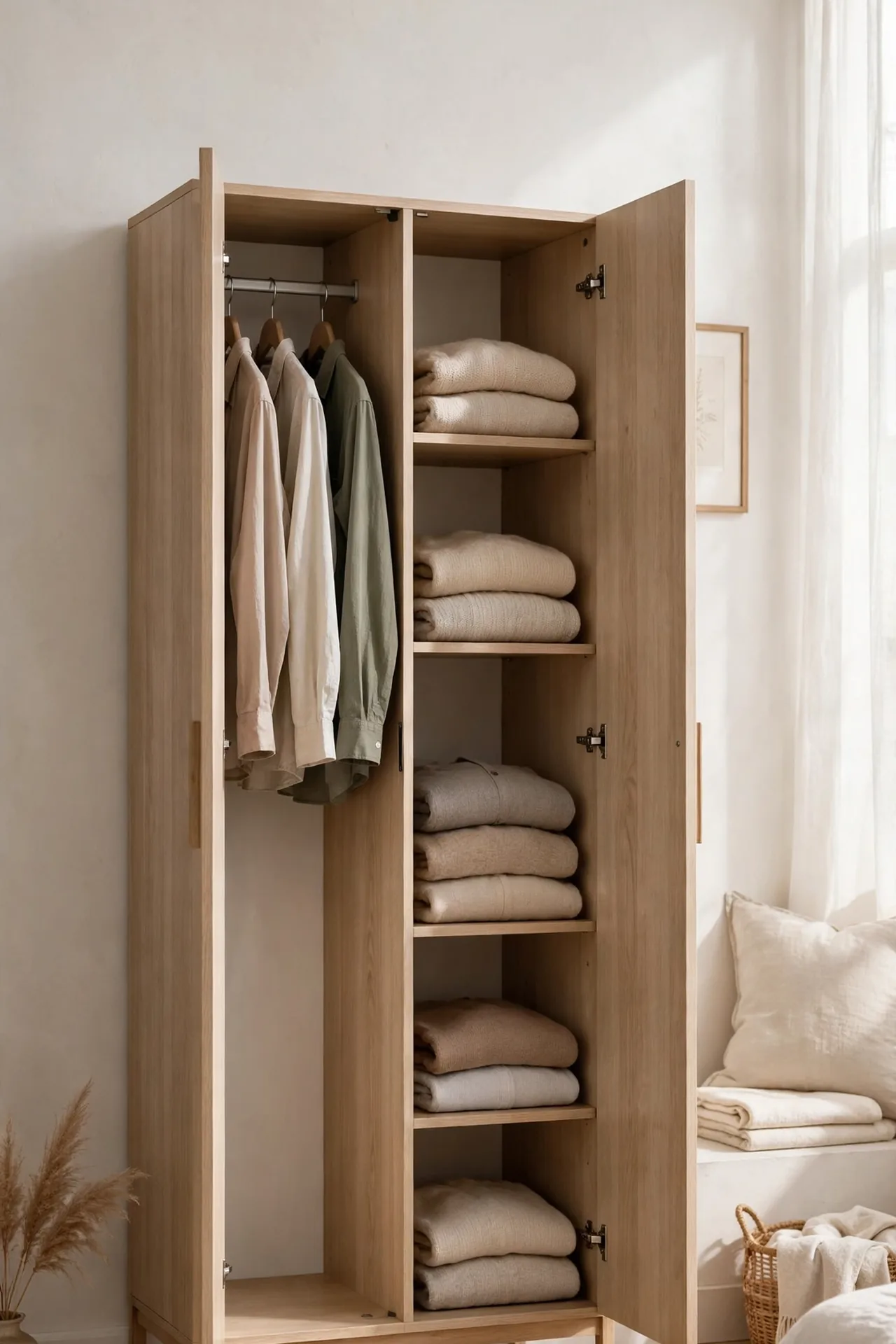 Freestanding Wardrobe Wins