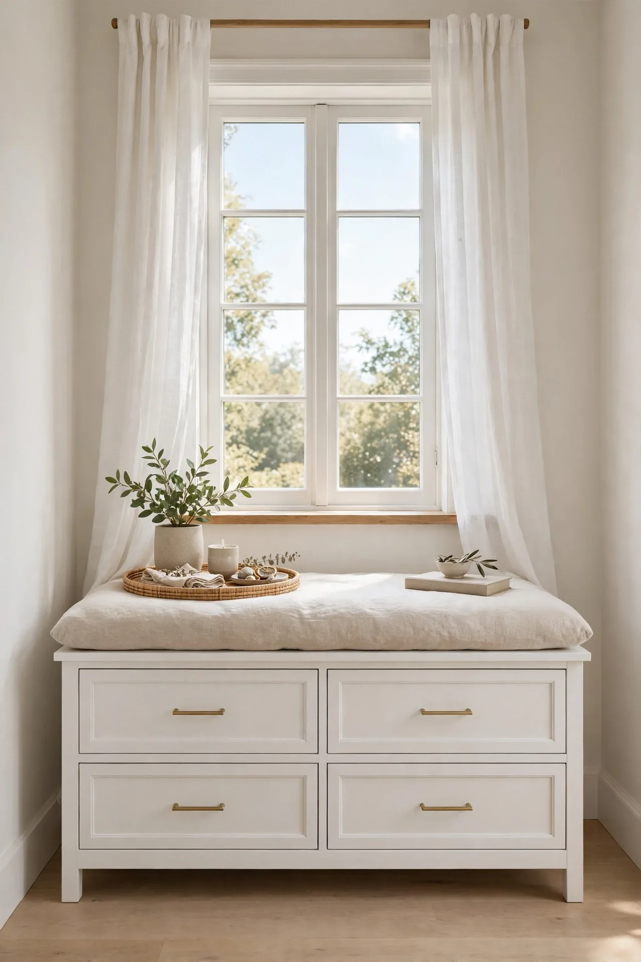 Under Window Drawers