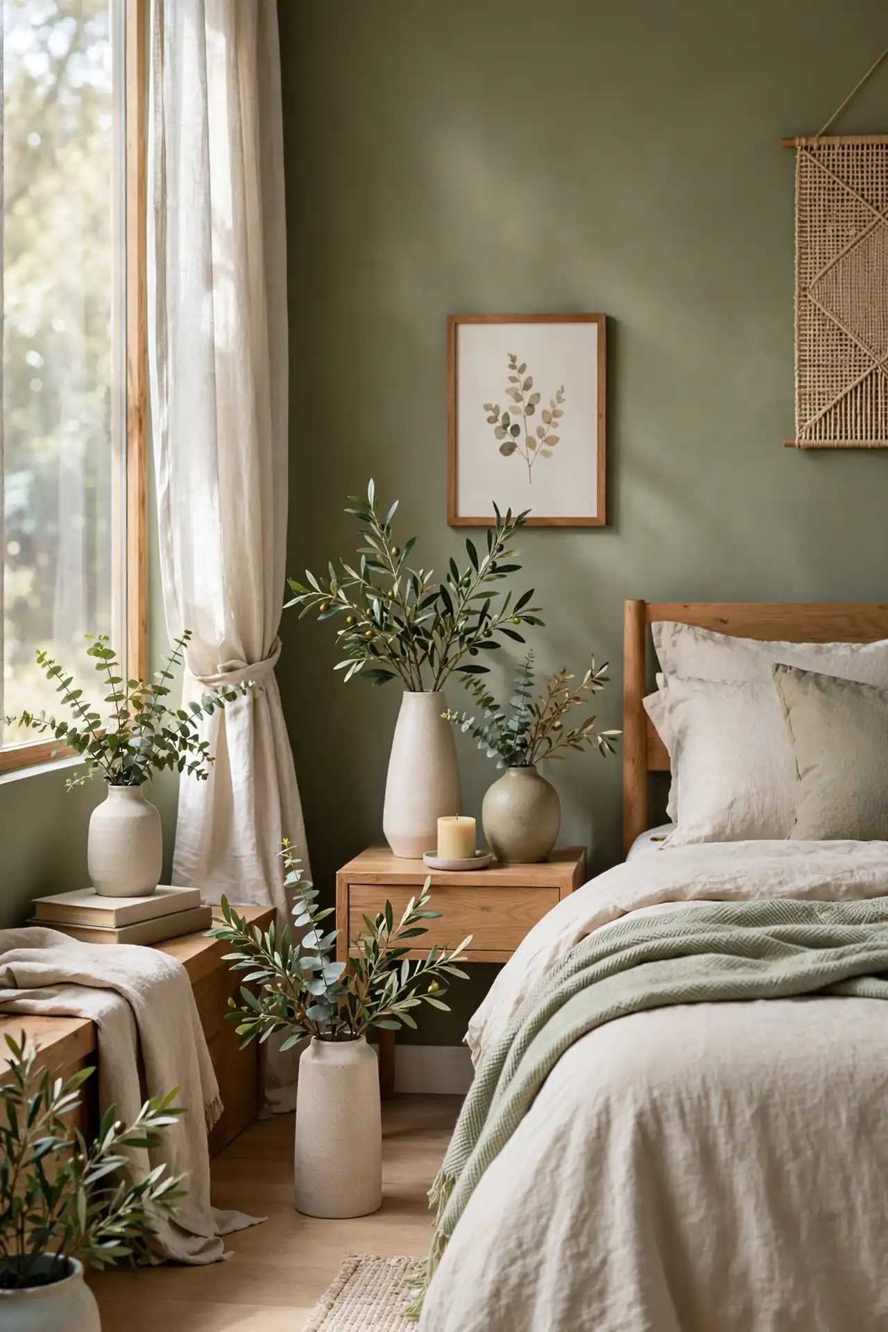 Ceramic Vase Greens