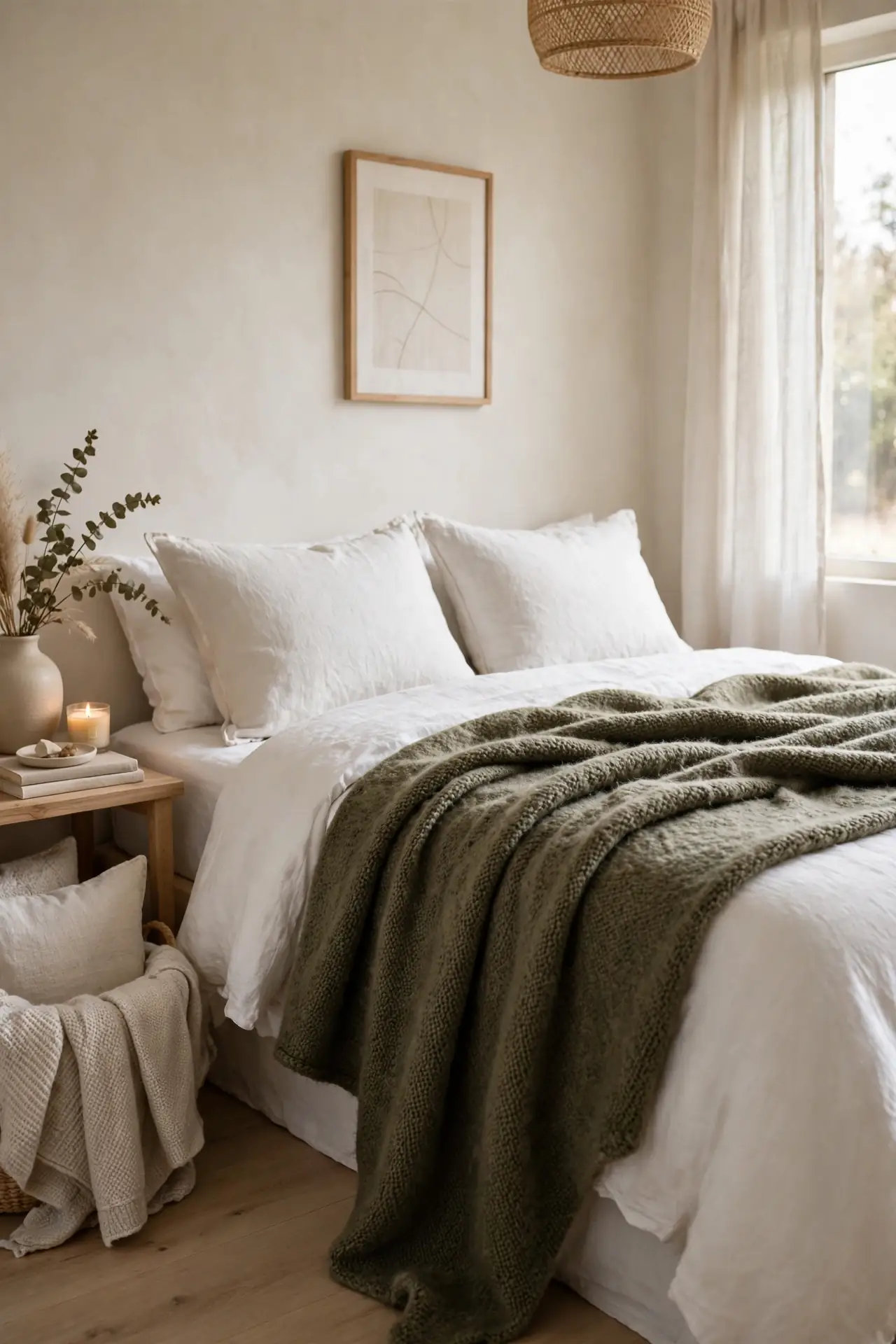 Wool Throw Blanket
