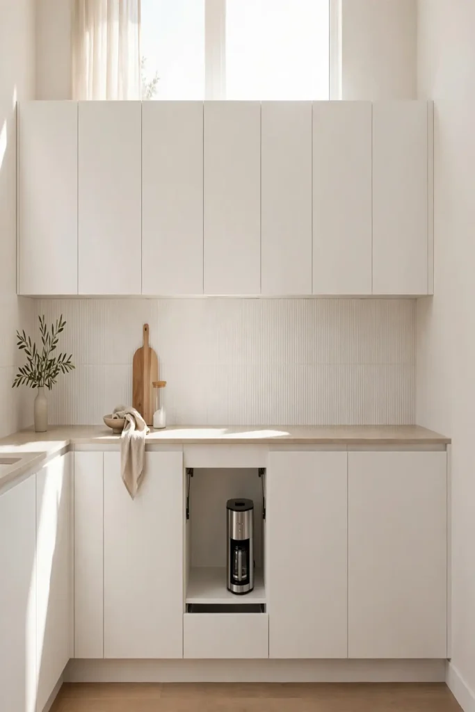 Hidden Appliance Garages