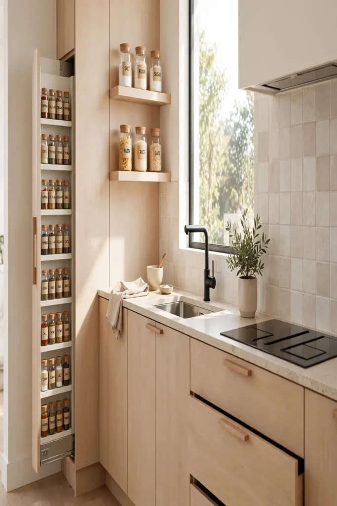 Vertical Spice Storage