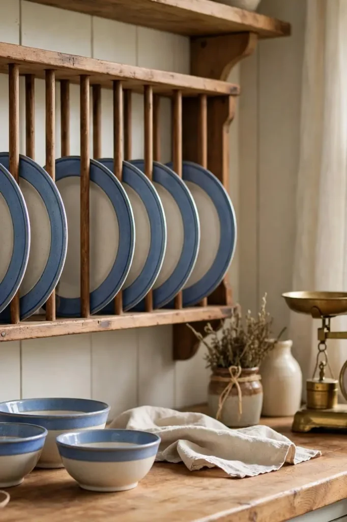 Farmhouse Plate Racks