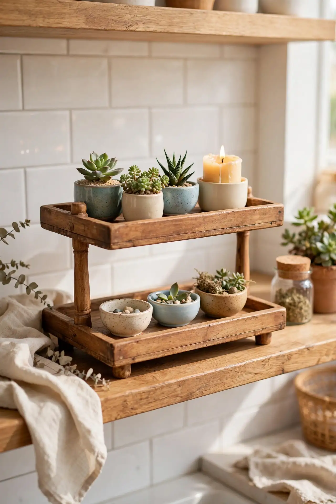 Tiered Tray Style