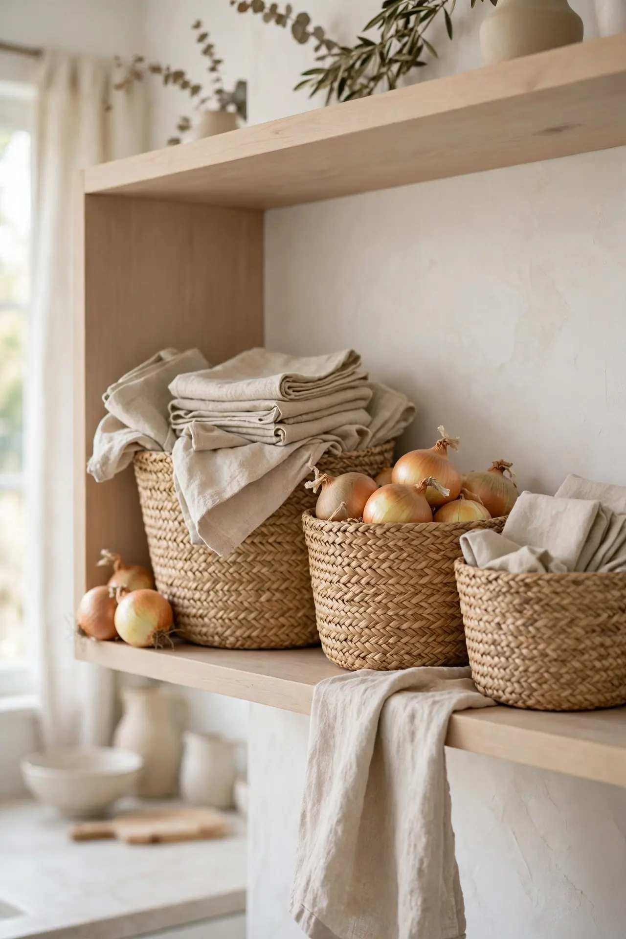 Woven Basket Tuck