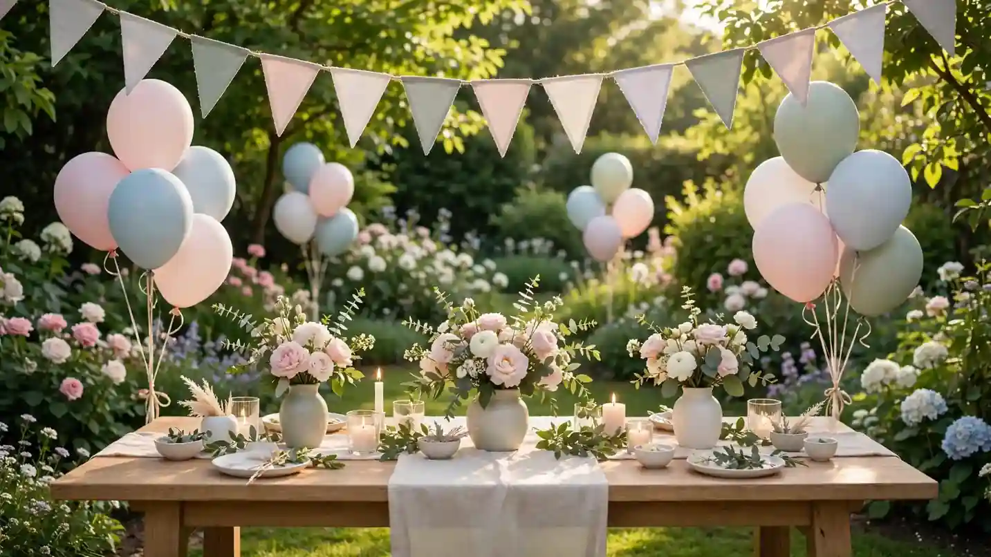 outdoor baby shower ideas