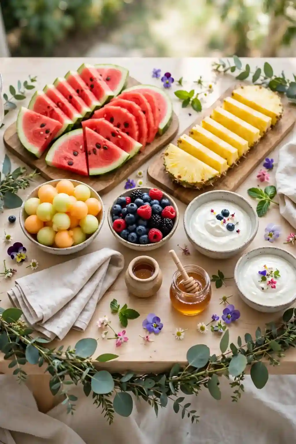 Sunshine Dessert Table