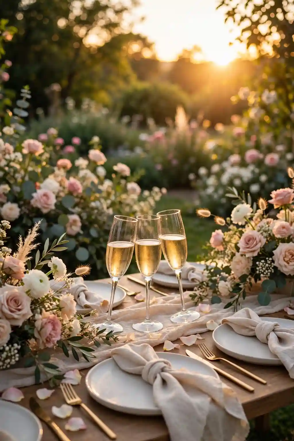Sunset Toast Moment