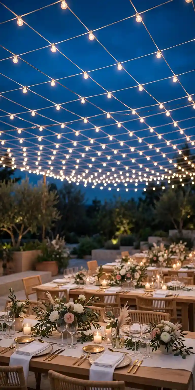 String Light Canopy