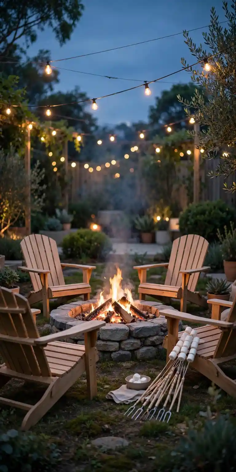 Evening Bonfire Sendoff