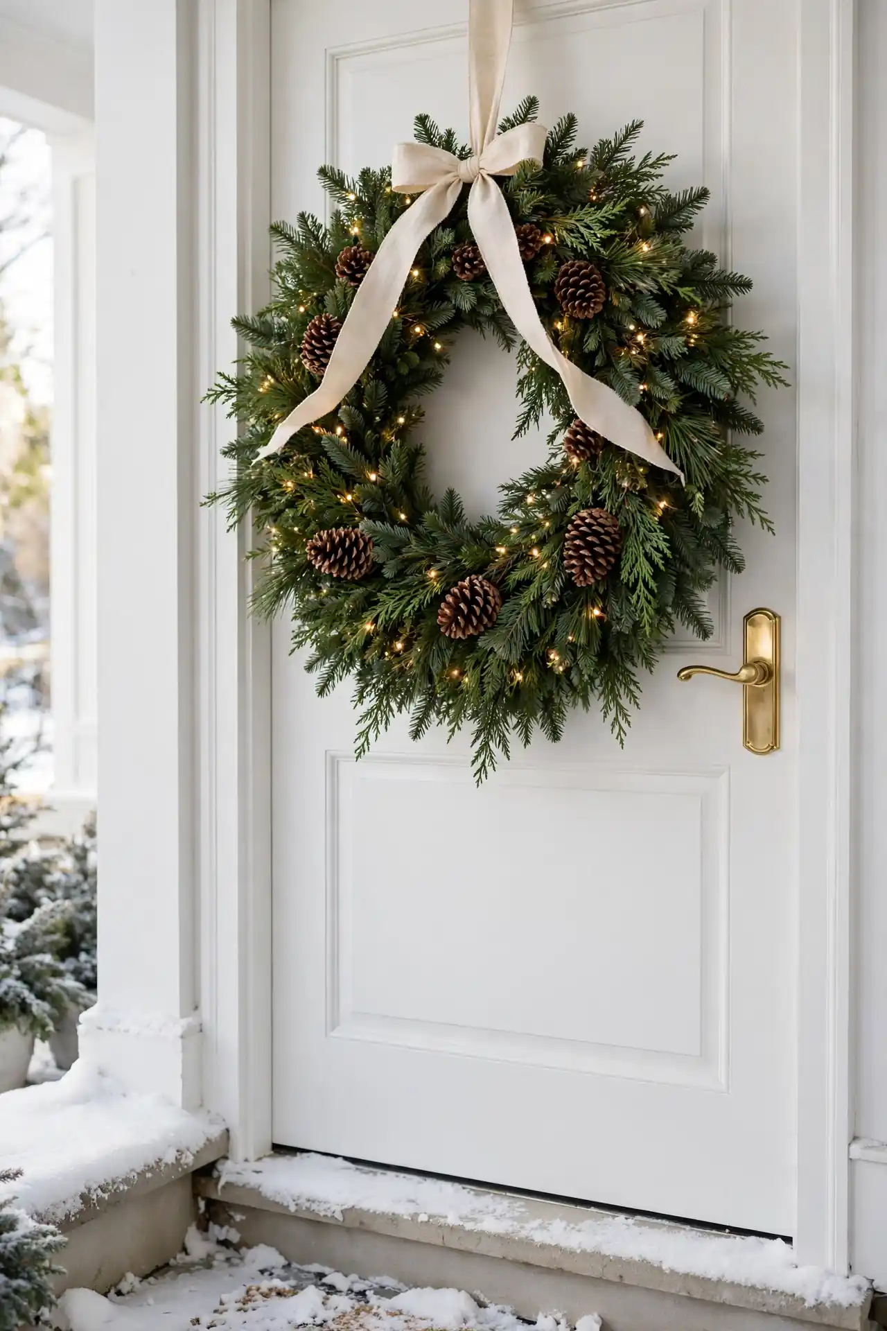 Oversized Front Door Wreath