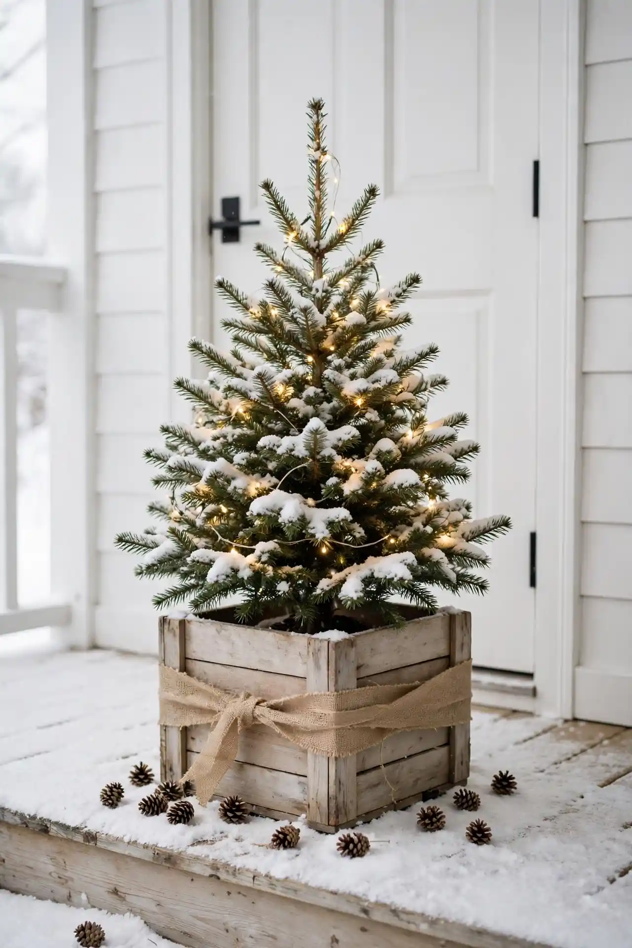 Wooden Crate Tree
