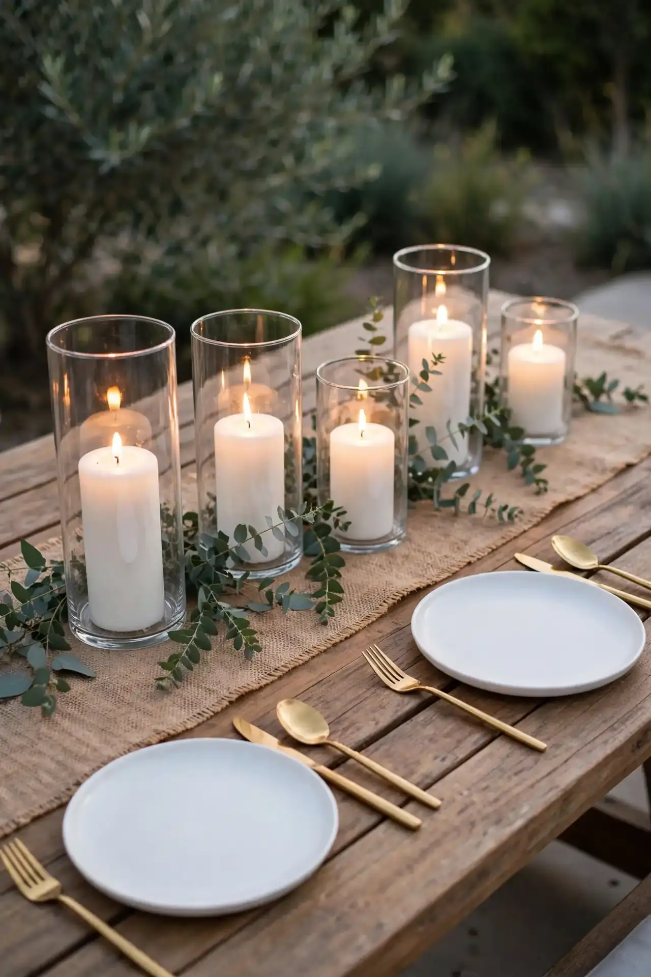 Potted Herb Centerpieces