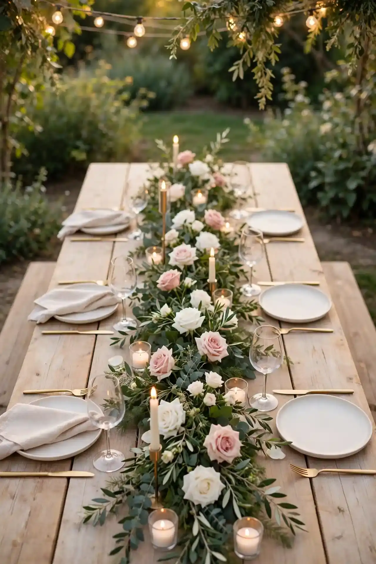 Floral Table Garland