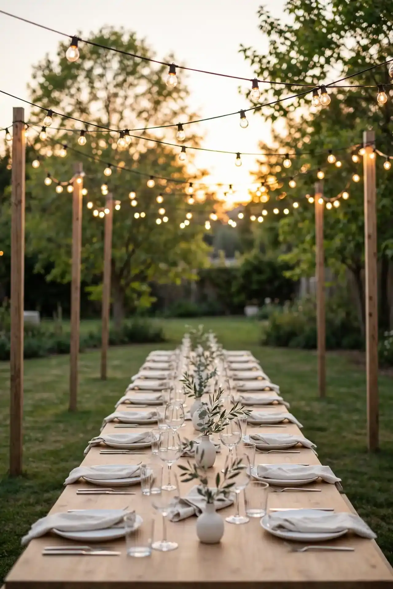 Rustic Wooden Benches