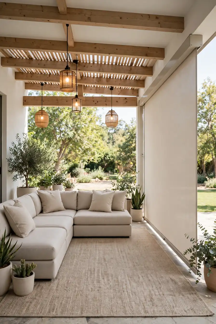 Covered Patio Den