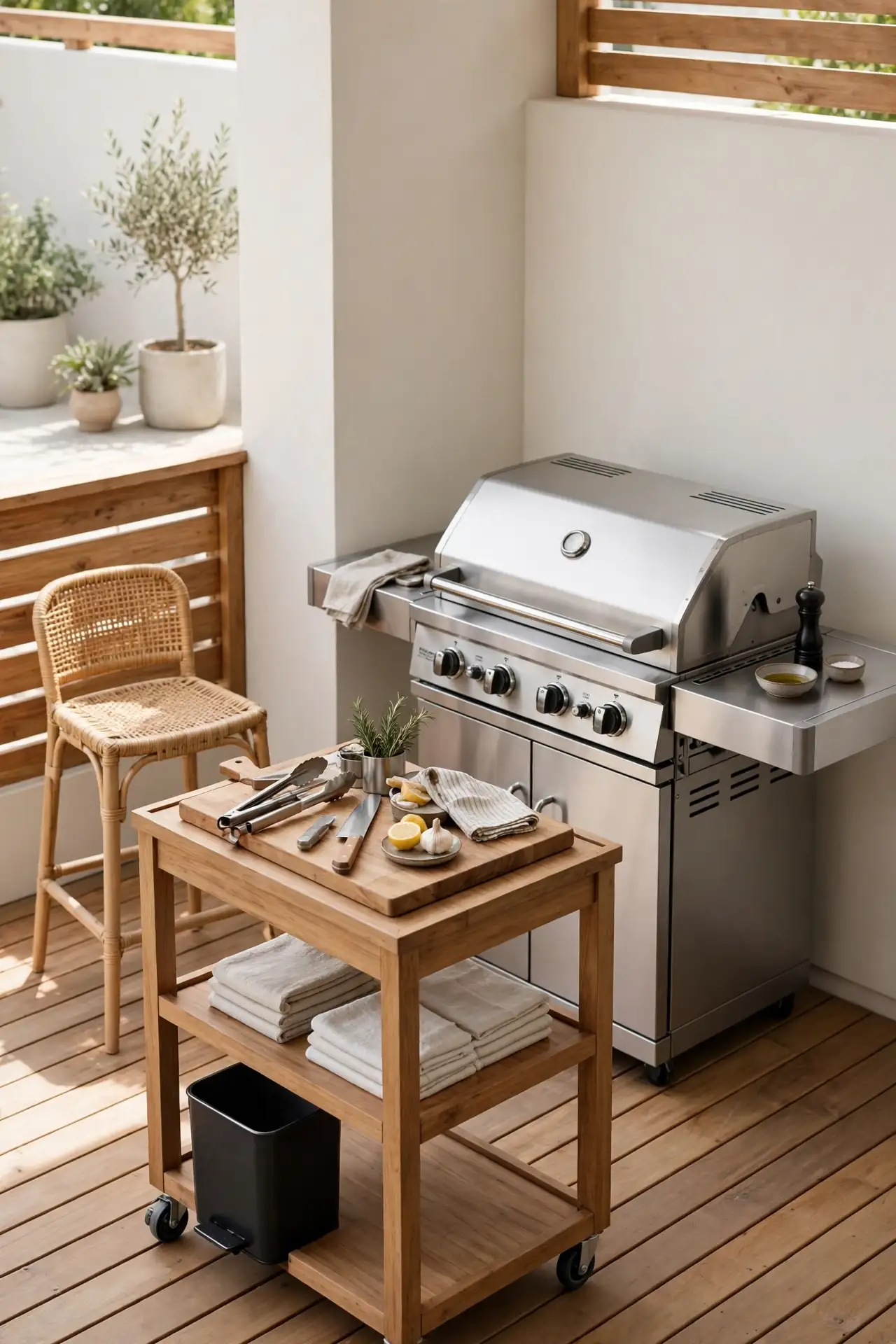 Deck Grill Station