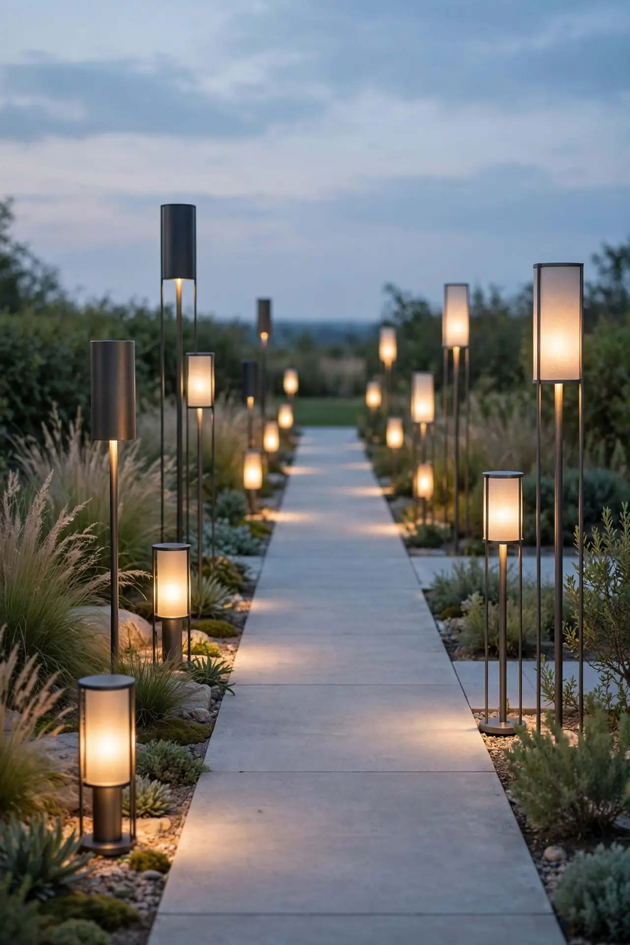 Lantern Lit Pathway
