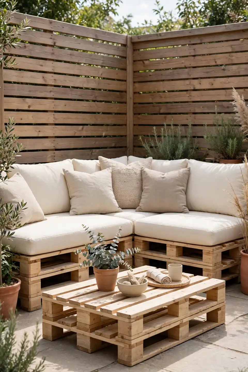 Pallet Sofa Corner