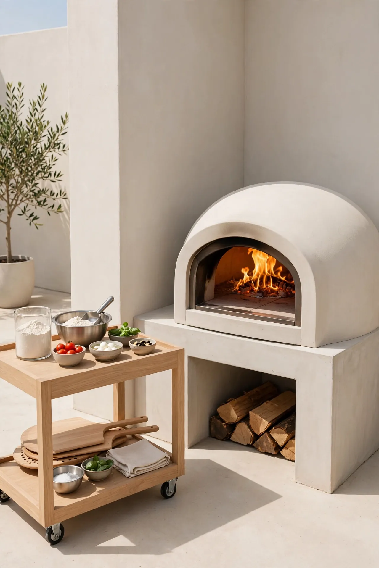 Pizza Oven Corner