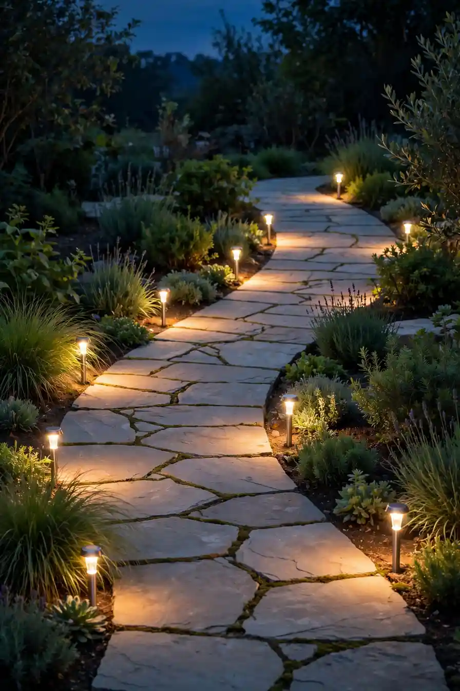 18. Solar Path Lights