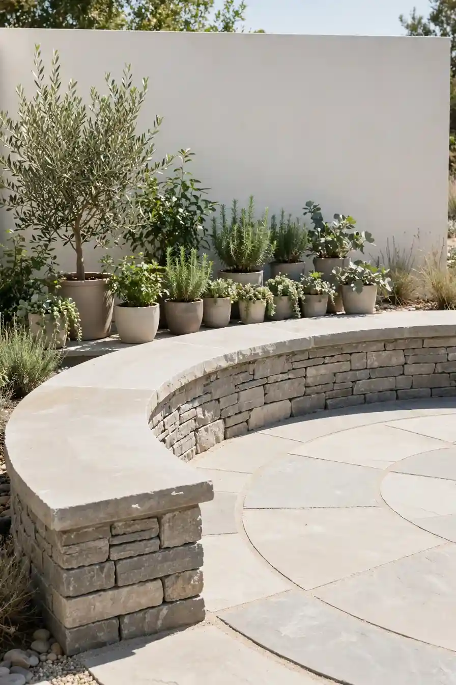 23. Seating Wall Edging
