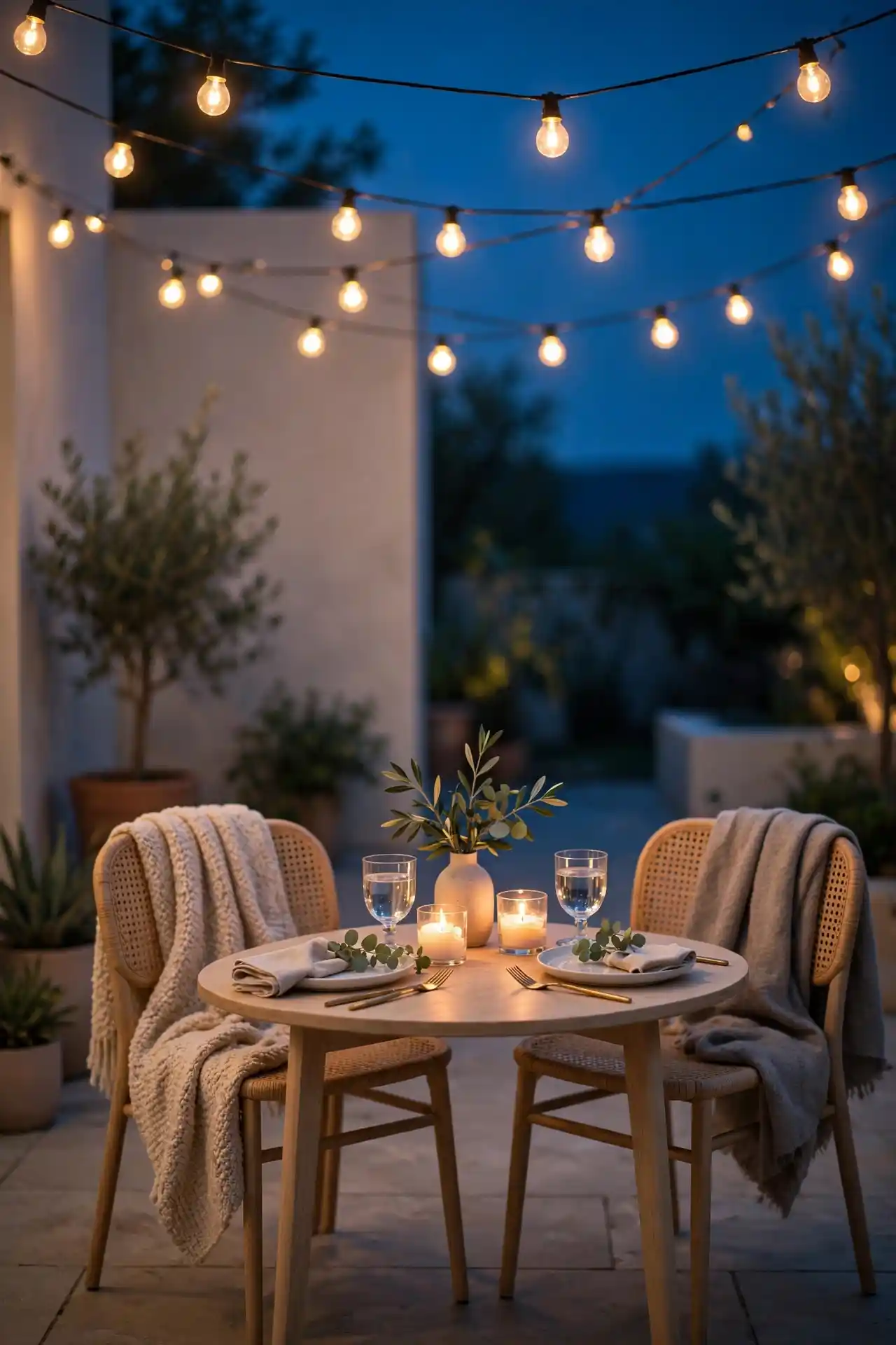 24. Evening Bistro Glow