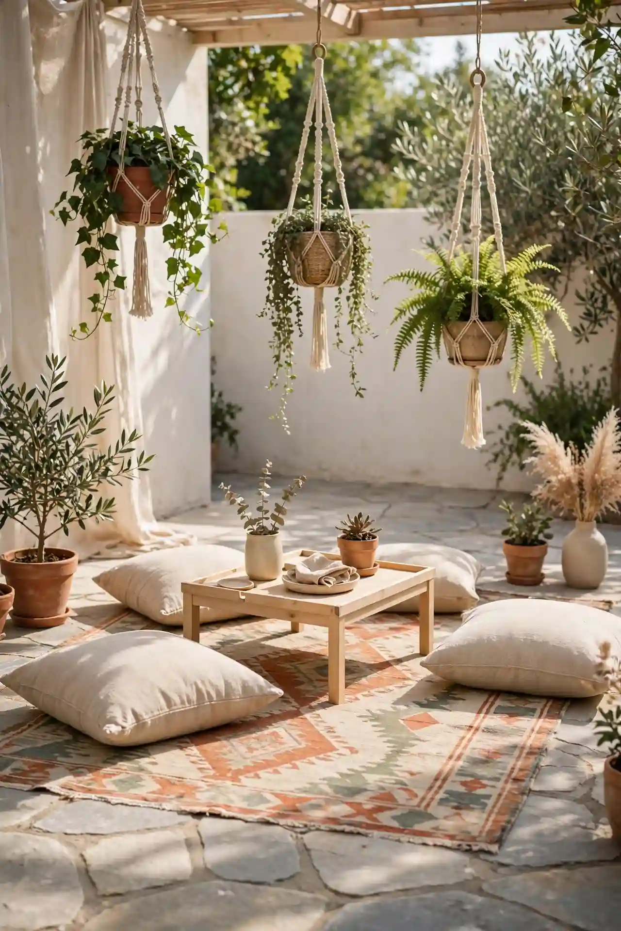 Faded Kilim Look