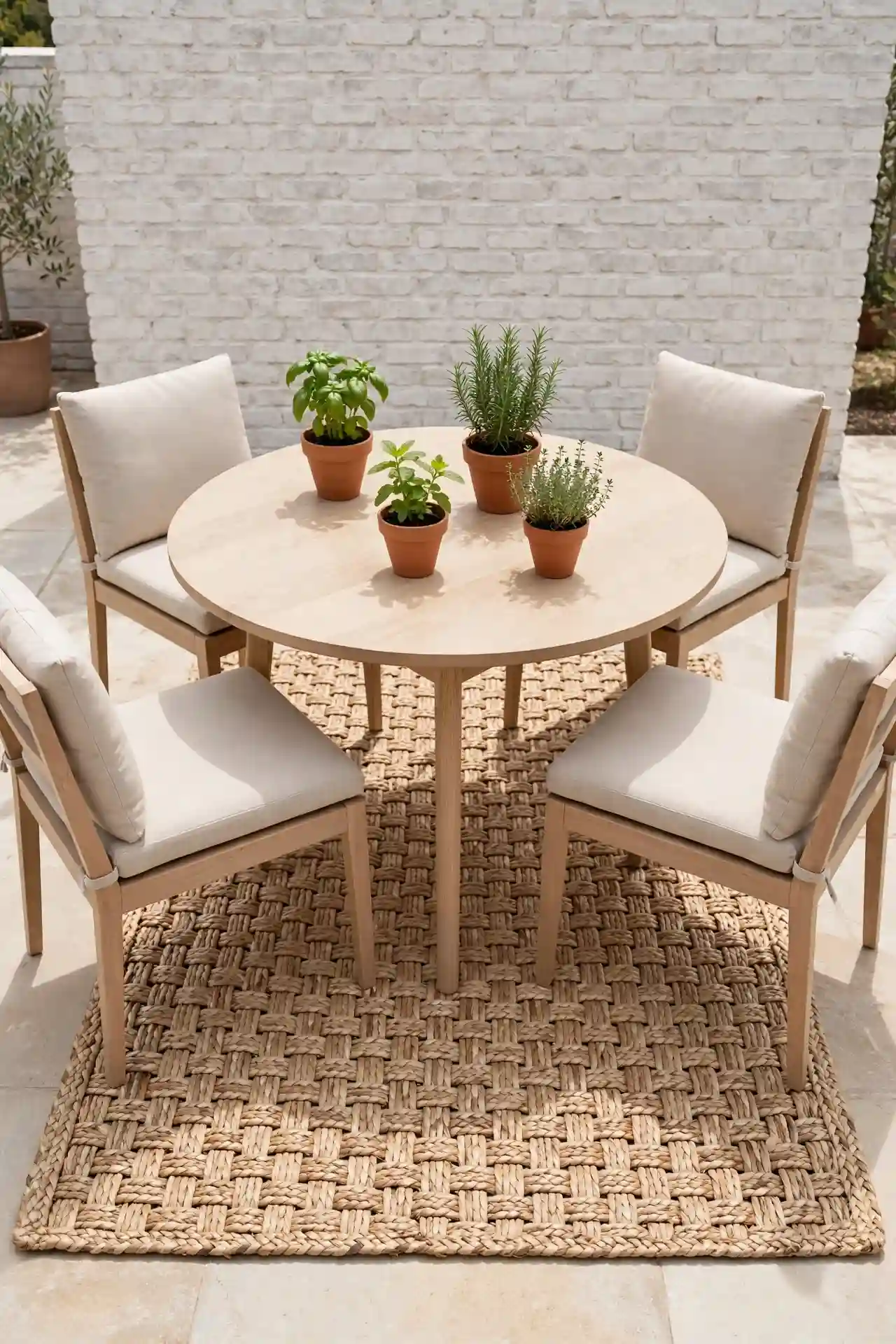 Woven Seagrass Square