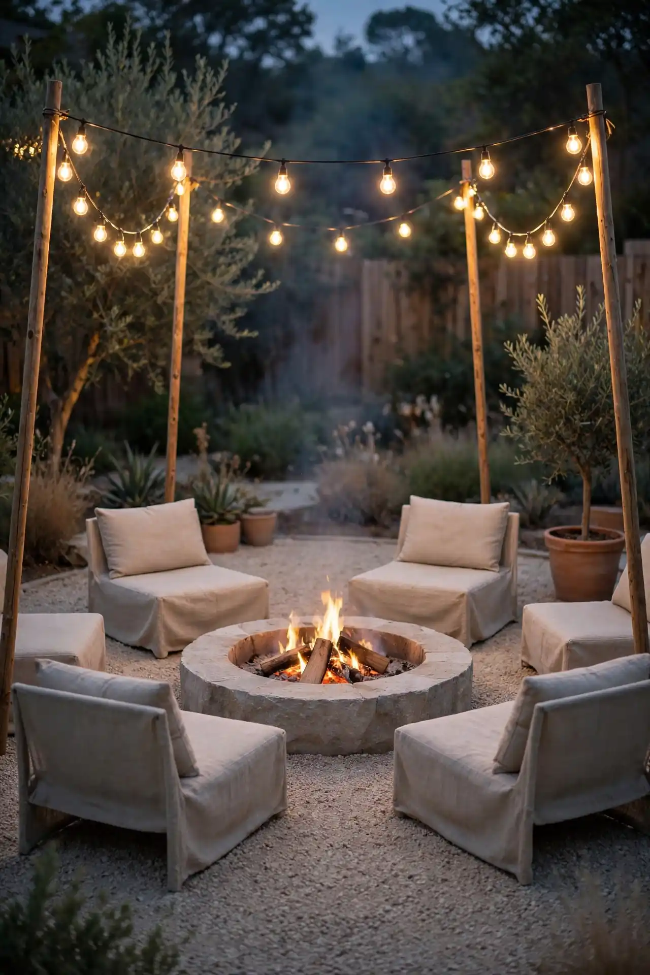 Fire Pit Circle