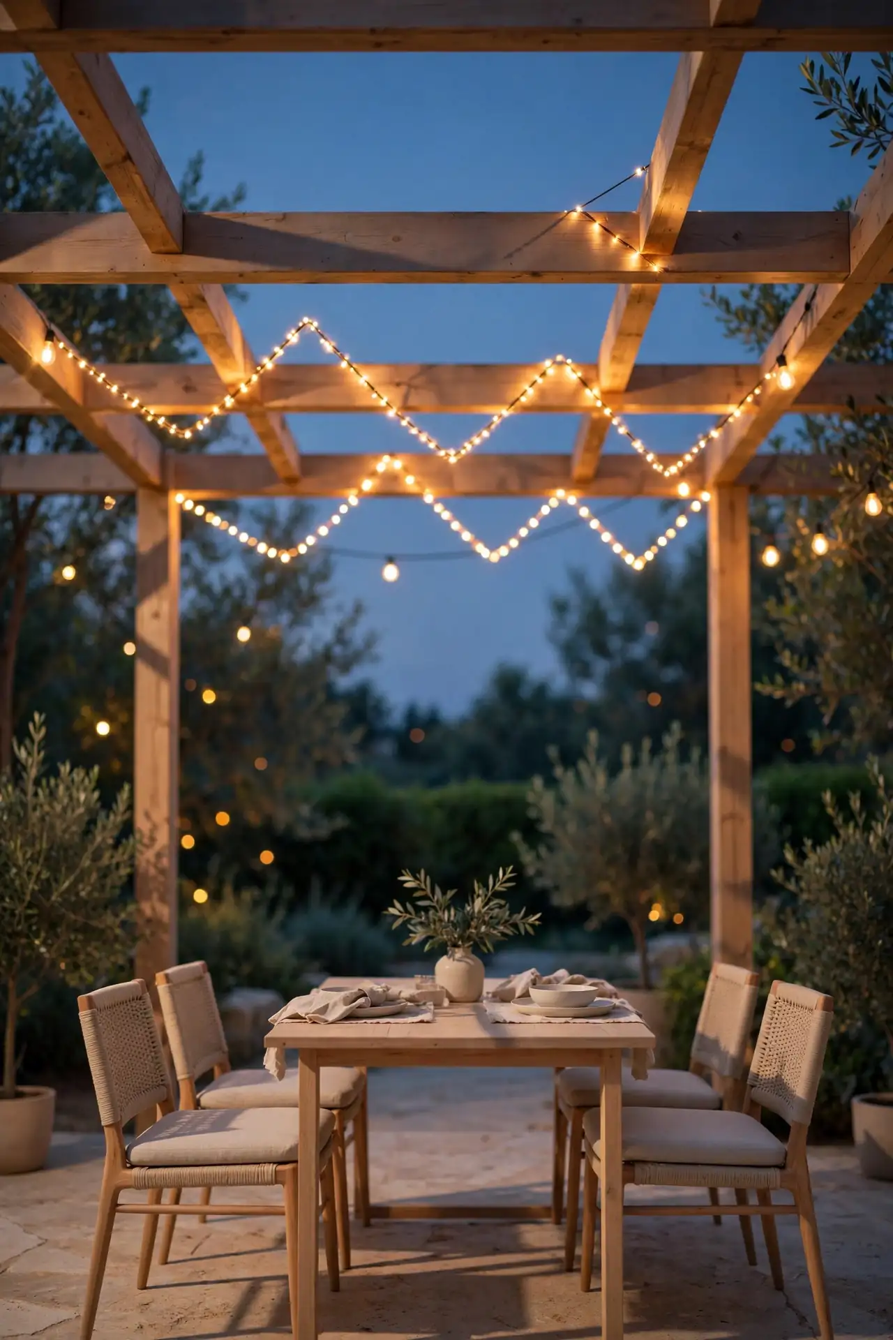 Pergola Warm Weave