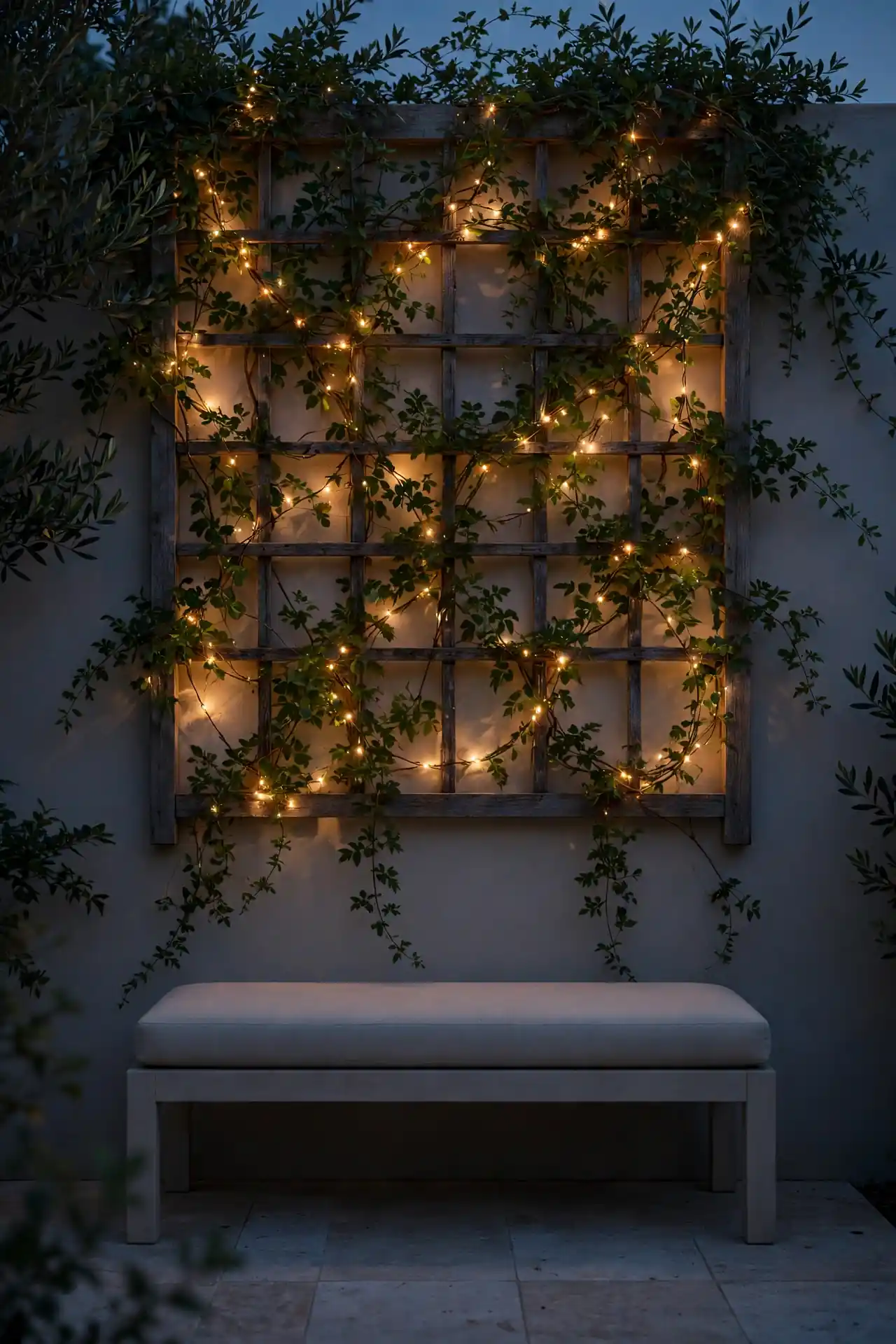 Wall Trellis Shimmer