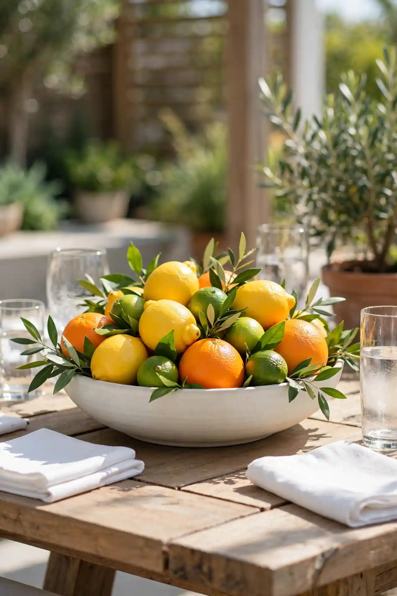 Citrus Centerpiece Bowl