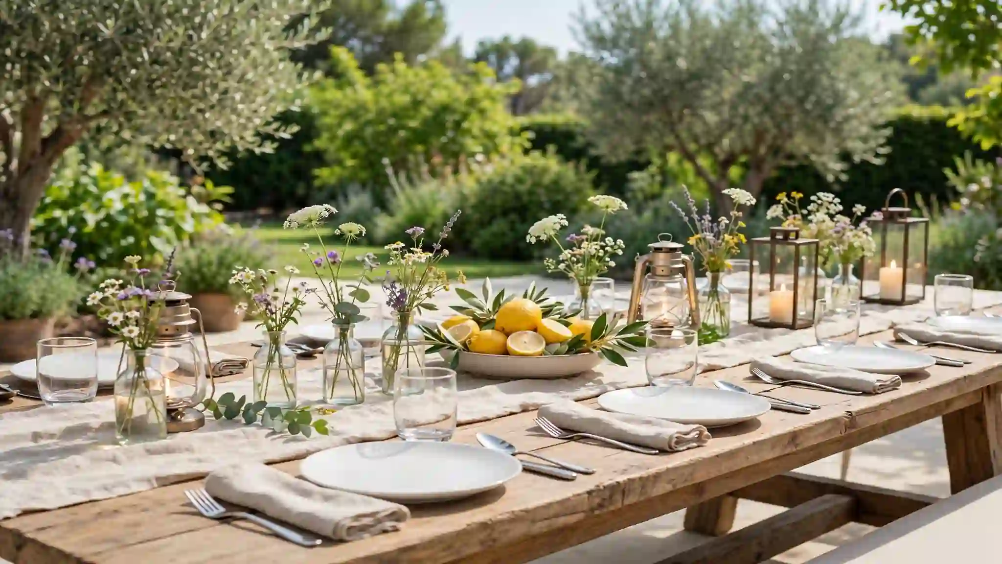 outdoor table decor ideas