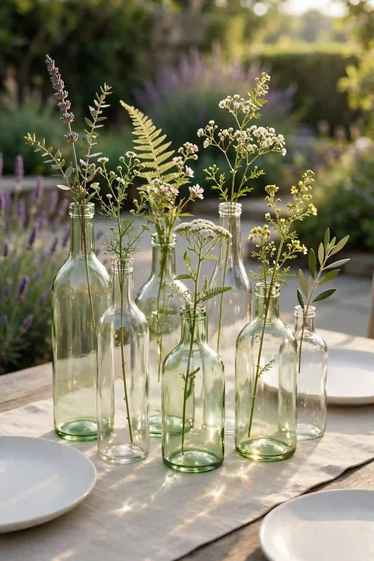 Glass Bottle Vases