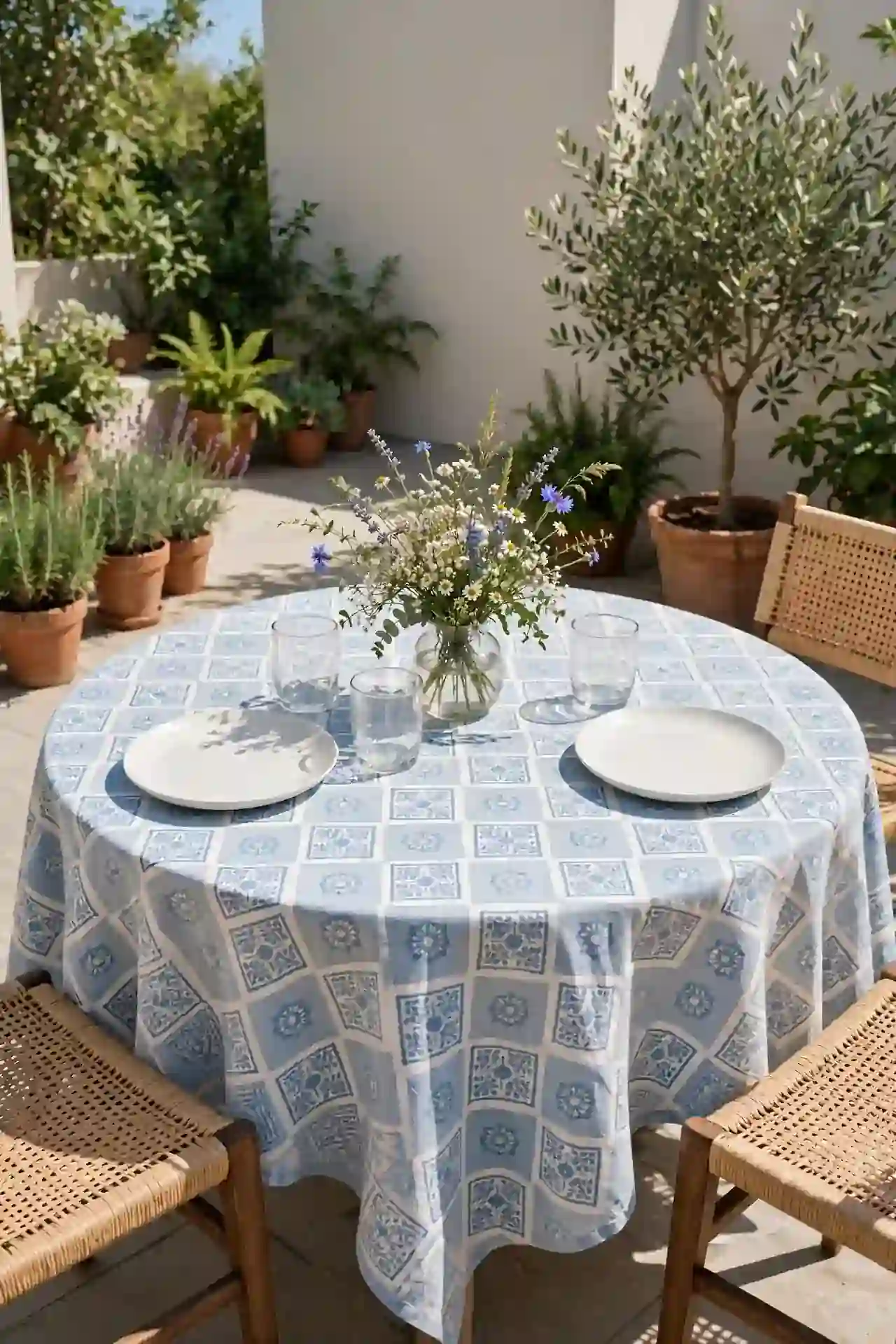 Patterned Table Cloth