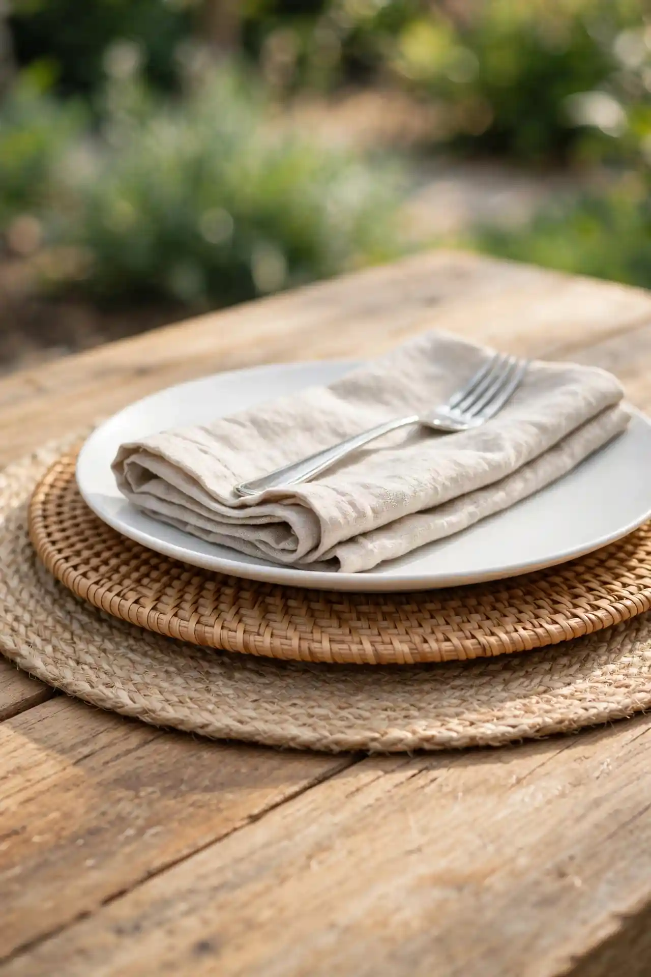 Woven Placemat Layers