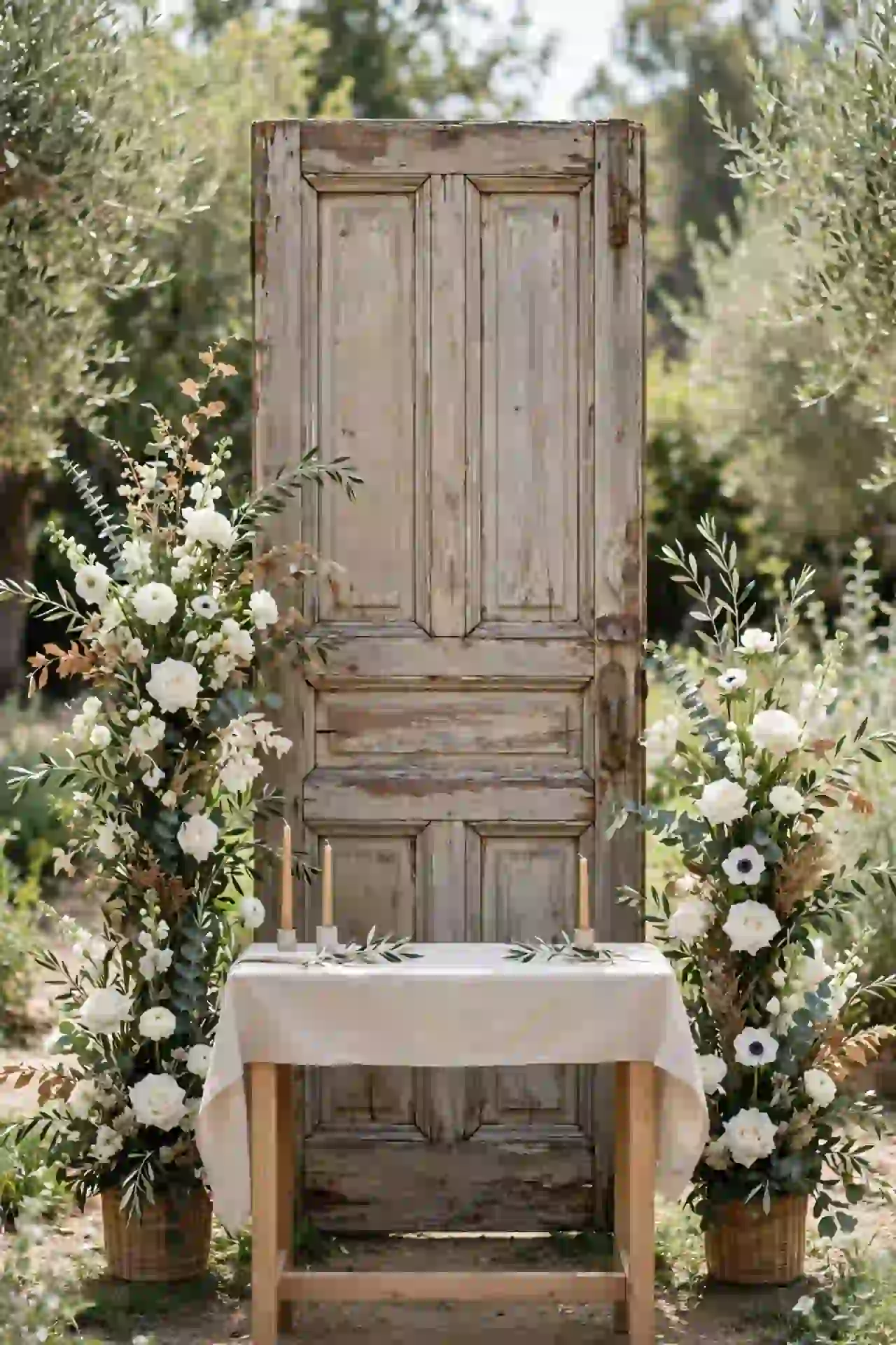 Floral Arch Entry